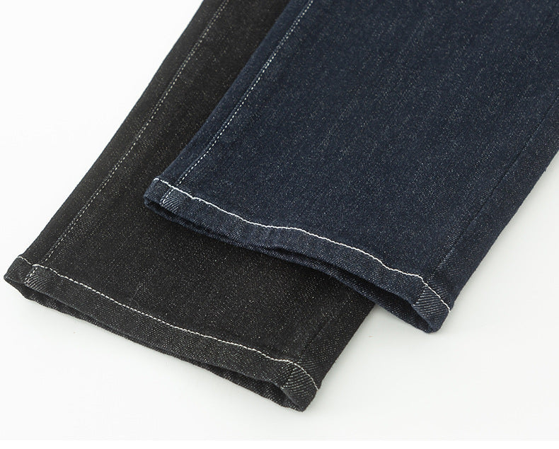 High-waisted Slim-fit Fade-resistant Straight-leg Trousers image 22