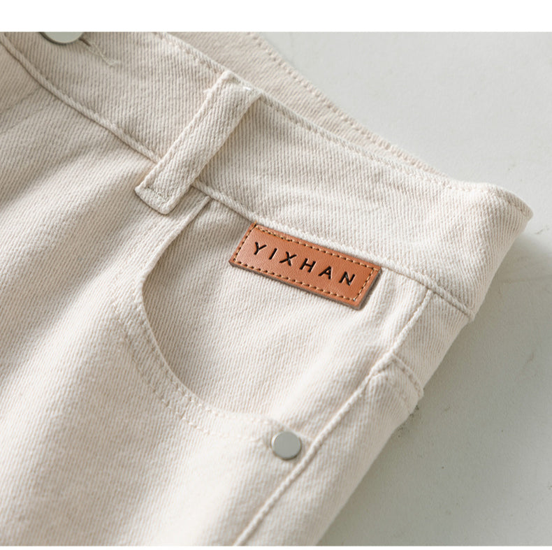 Cigarette Ankle Pants Stretch Soft Straight Jeans image 19