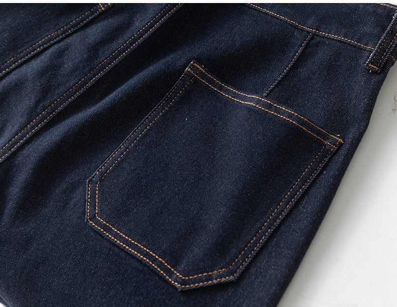 High Waist Wide Leg Cropped Jeans image 20