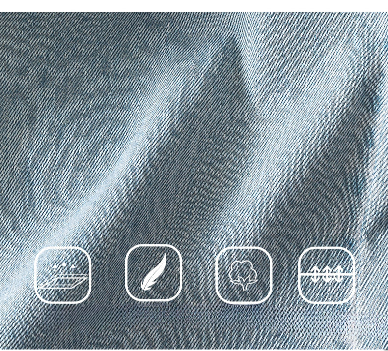 Embroidered Jeans High Waist Slim Drape Flared Pants image 9