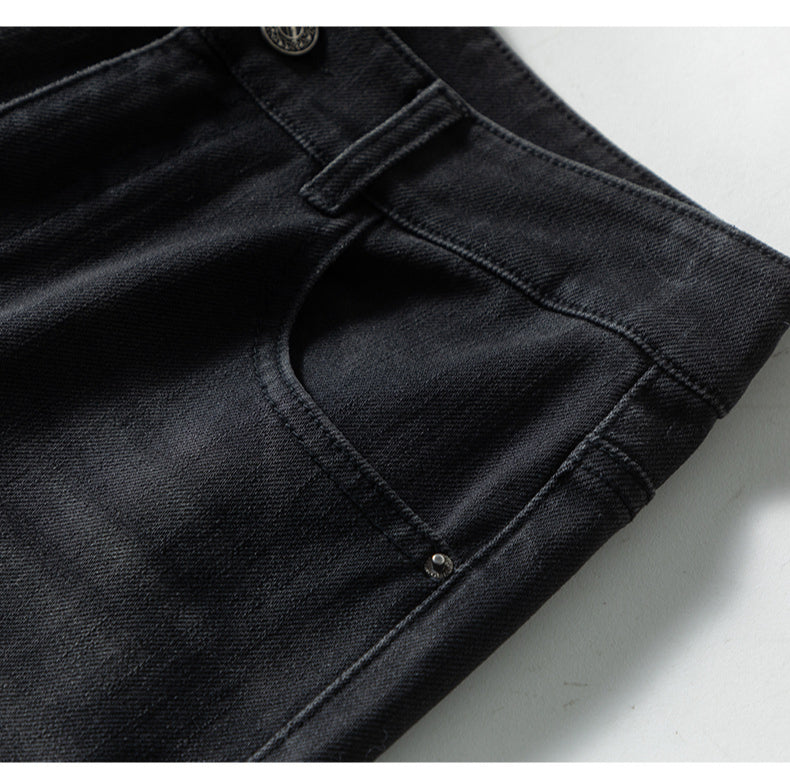 High Waist Jeans Loose Drape Mopping Pants image 16