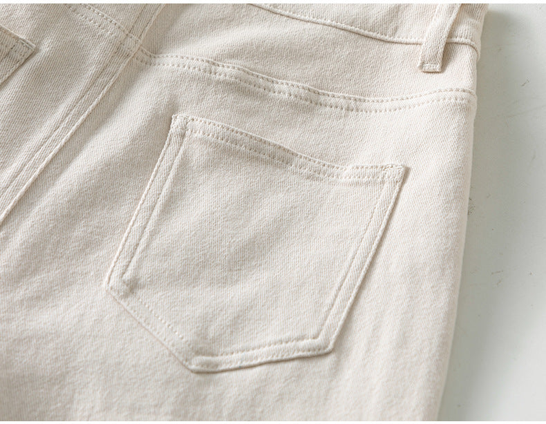 Cigarette Ankle Pants Stretch Soft Straight Jeans image 20