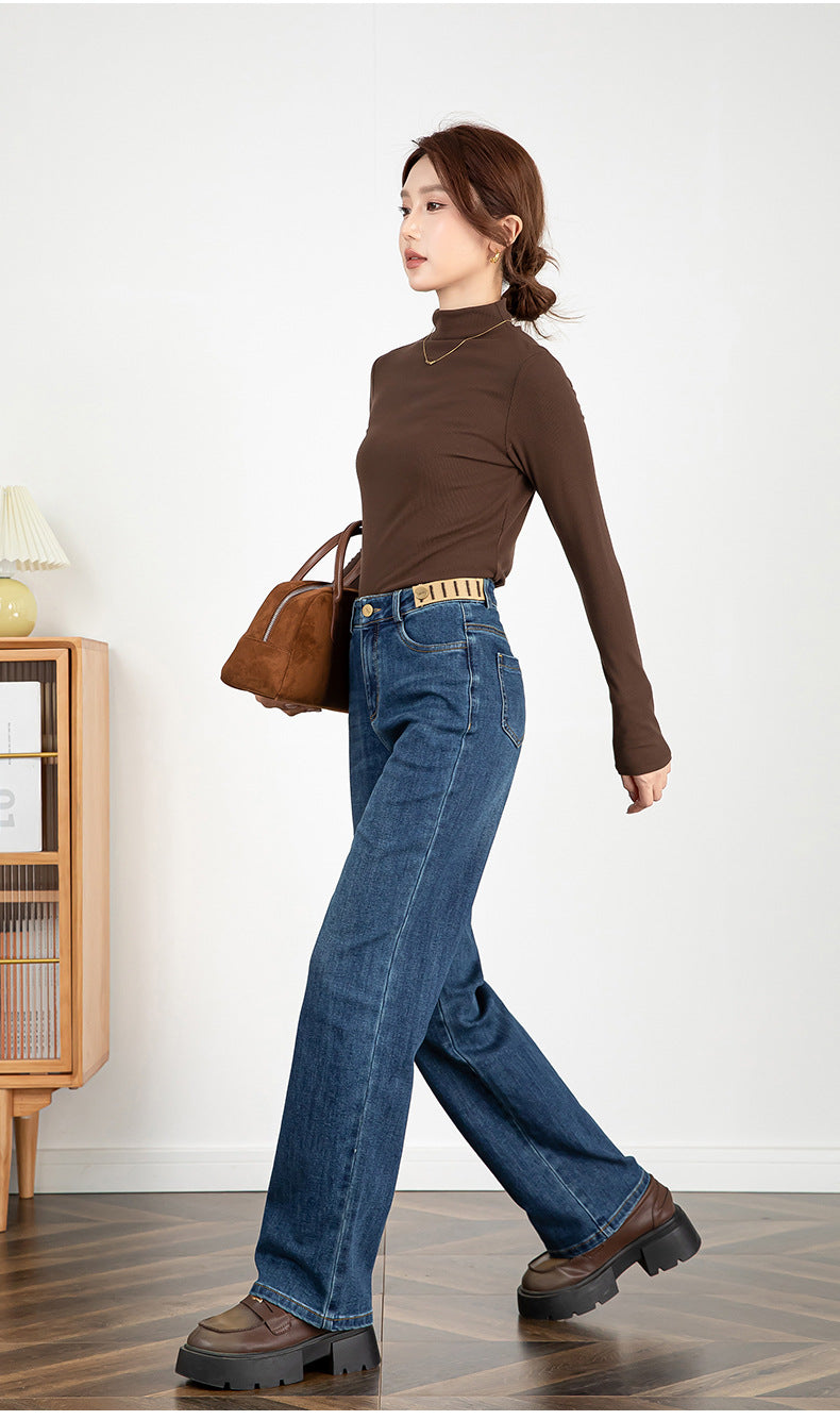 Straight Jeans Loose Slim Wide Leg Pants image 11