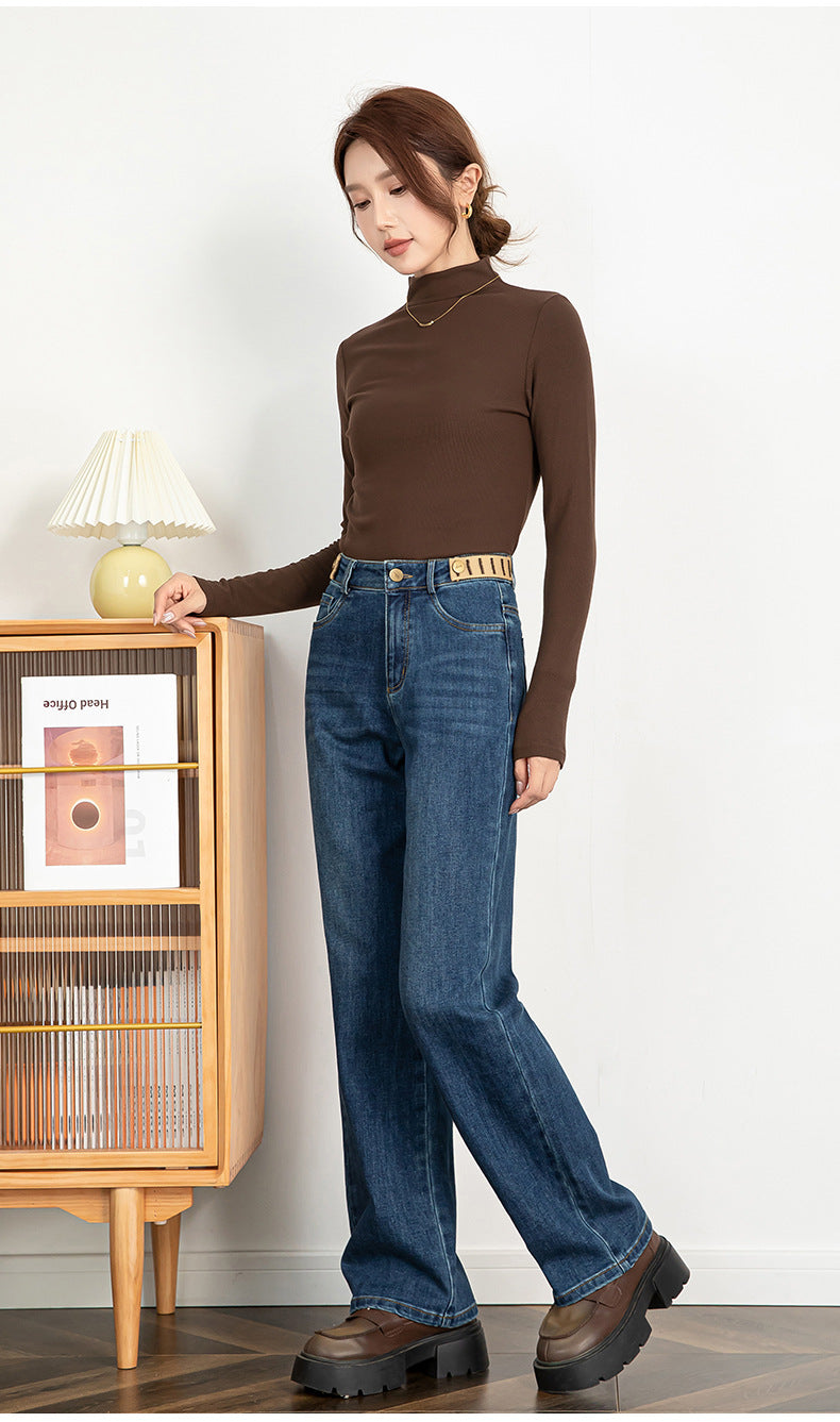 Straight Jeans Loose Slim Wide Leg Pants image 12