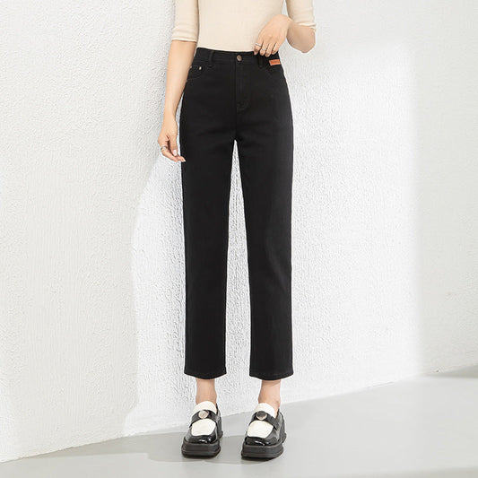 Cigarette Ankle Pants Stretch Soft Straight Jeans image 0