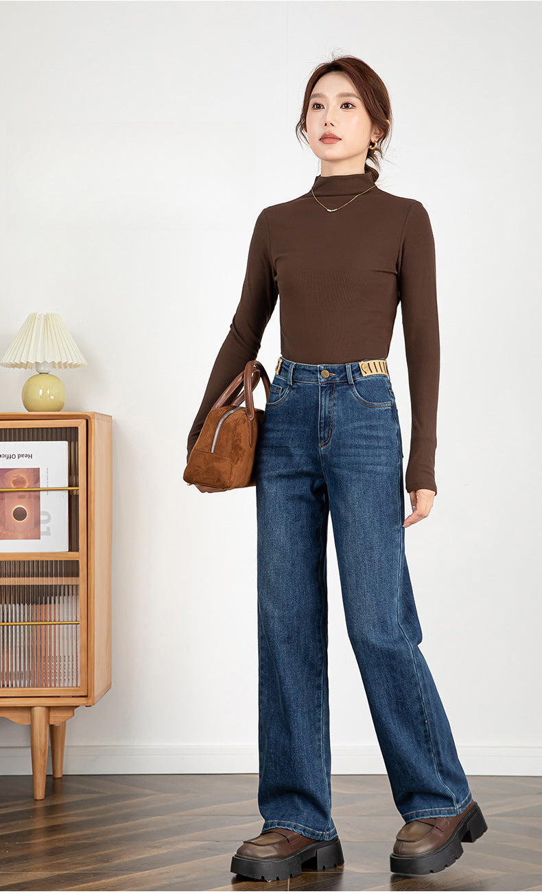Straight Jeans Loose Slim Wide Leg Pants image 6