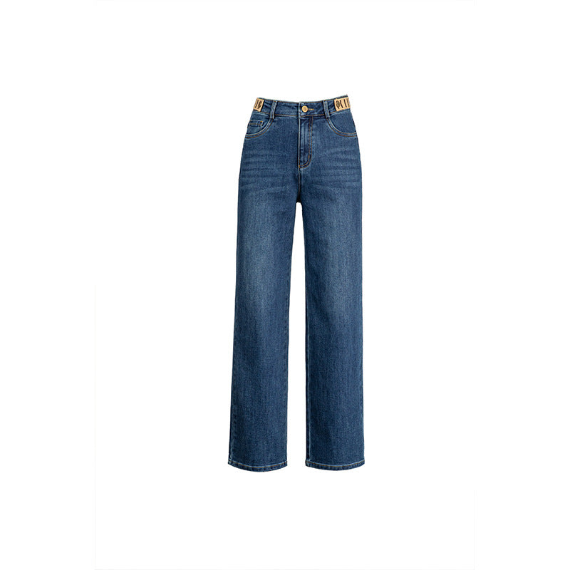 Straight Jeans Loose Slim Wide Leg Pants image 4