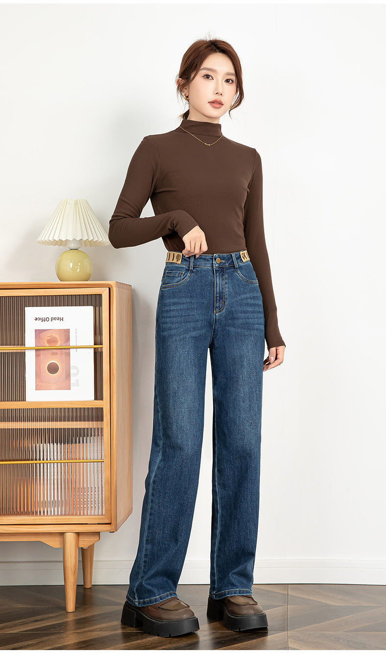 Straight Jeans Loose Slim Wide Leg Pants image 13