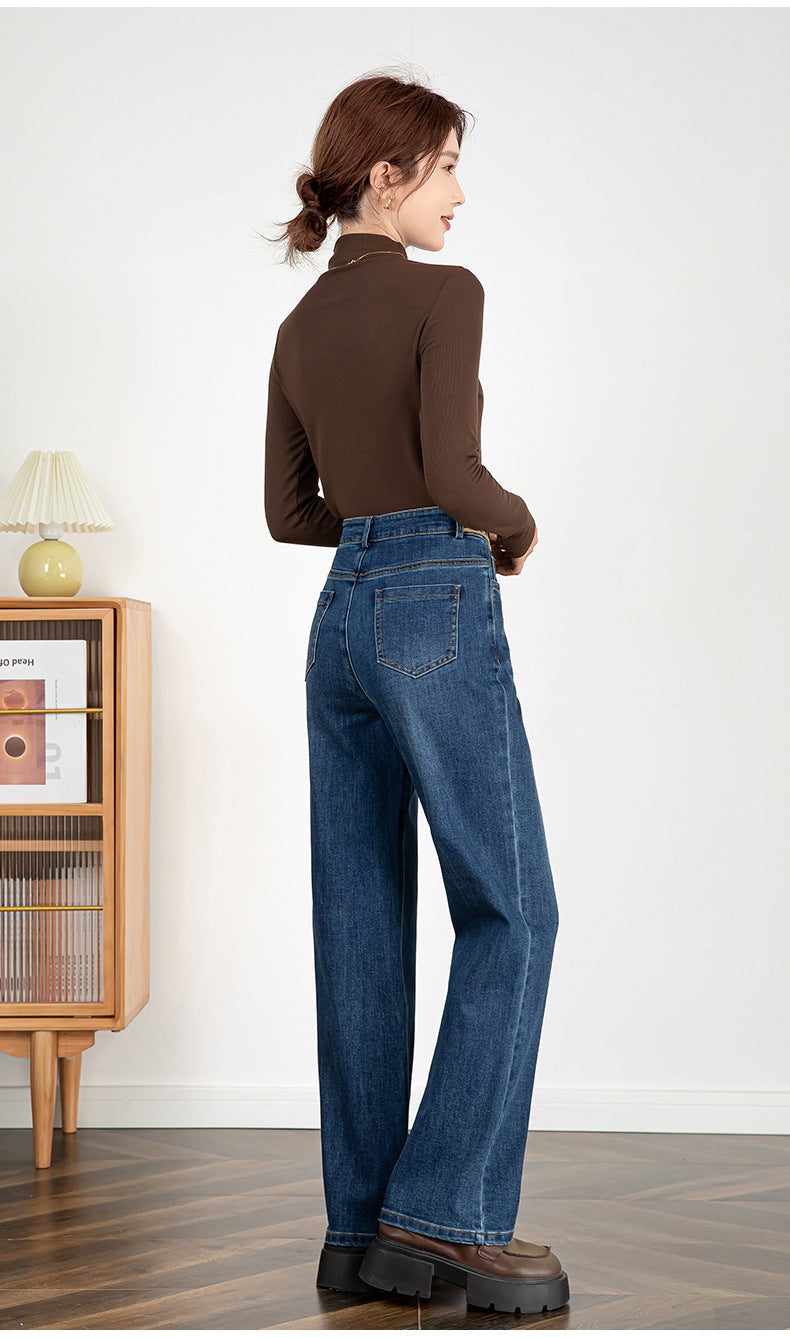 Straight Jeans Loose Slim Wide Leg Pants image 14