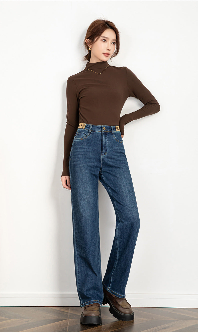 Straight Jeans Loose Slim Wide Leg Pants image 10