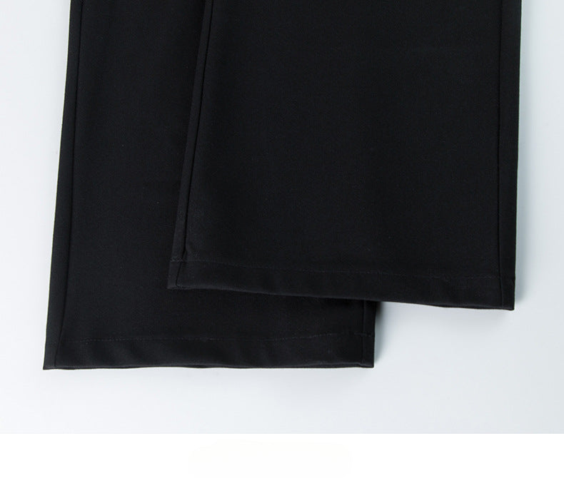 Loose Slim Casual Pants Thin Three-quarter Wide-leg Pants image 18