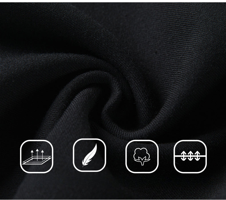 Loose Slim Casual Pants Thin Three-quarter Wide-leg Pants image 9