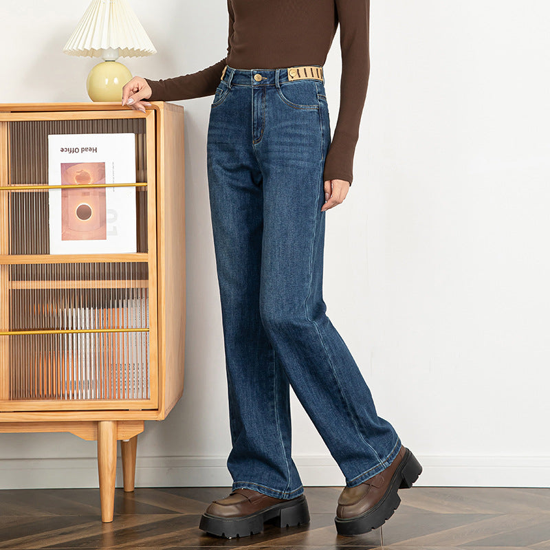 Straight Jeans Loose Slim Wide Leg Pants image 2