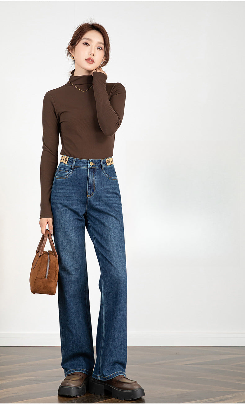 Straight Jeans Loose Slim Wide Leg Pants image 7