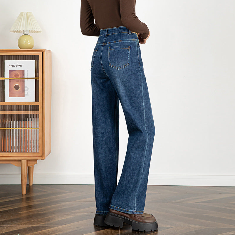 Straight Jeans Loose Slim Wide Leg Pants image 3